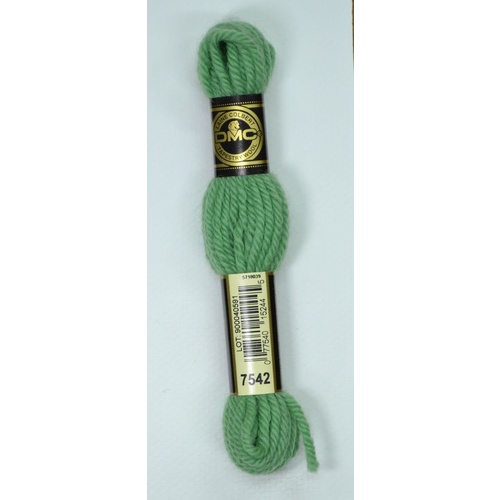 DMC Tapestry Wool #7542 LIGHT PISTACHIO GREEN Laine Colbert wool 8m Skein