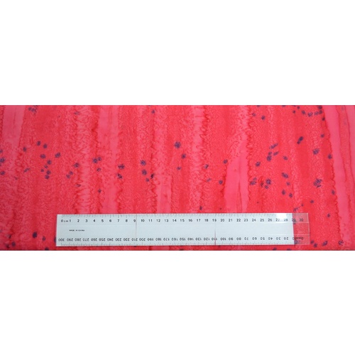 BATIK Fabric, 110cm Wide Per Metre, #640064.1420 RED, 100% Cotton