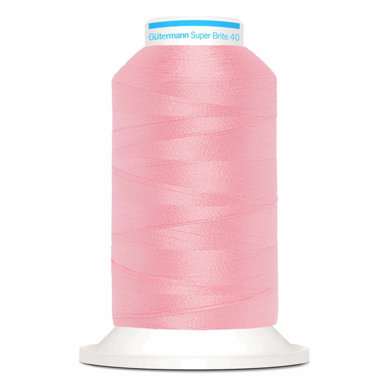 Gutermann Super Brite Polyester 40 #9030, 1000m Machine Embroidery Thread