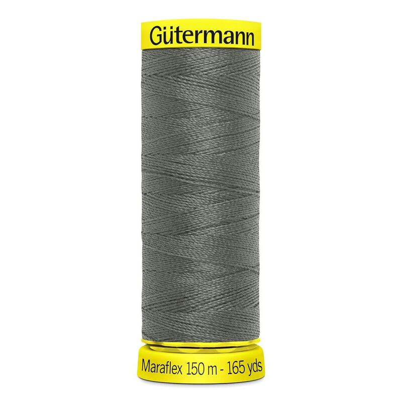 Gutermann Maraflex Elastic Thread 150m #701 BEAVER GREY