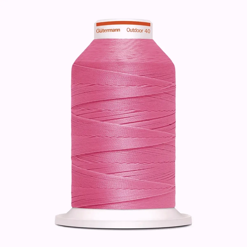 Gutermann Outdoor (No. 40) Polyester Thread, #4941 PINK, 400m