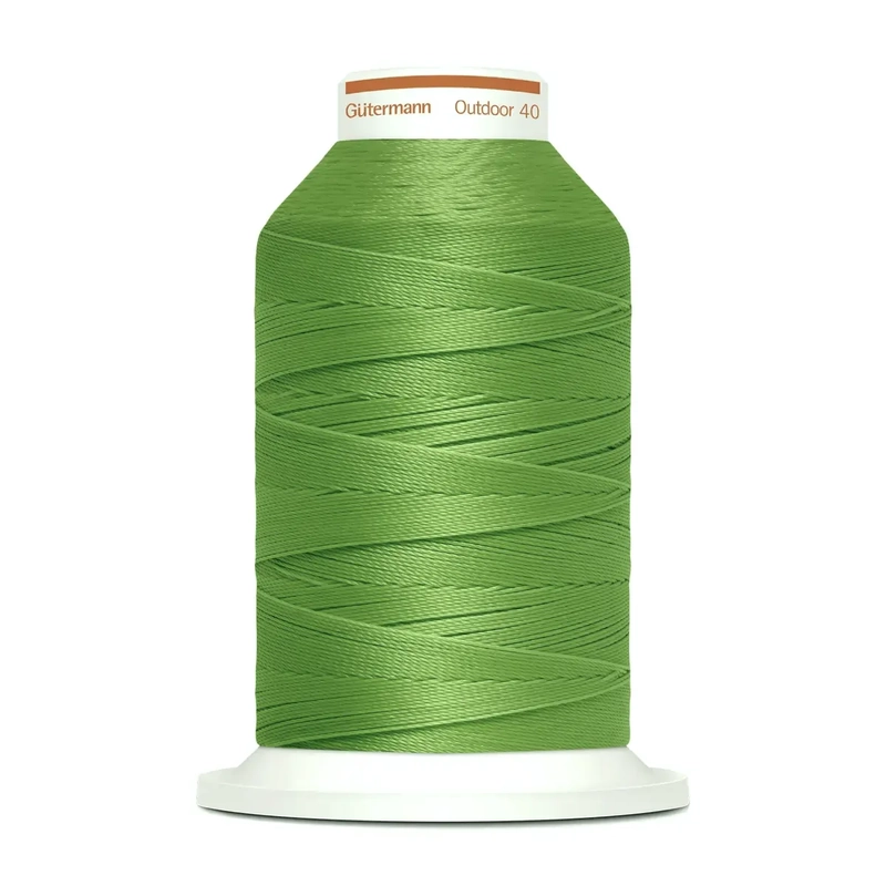 Gutermann Outdoor (No. 40) Polyester Thread, #8530 LIGHT GREEN, 400m