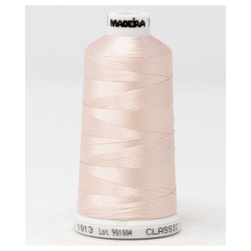 Madeira Classic Rayon 40, #1013 PEACH BLUSH 1000m Embroidery Thread