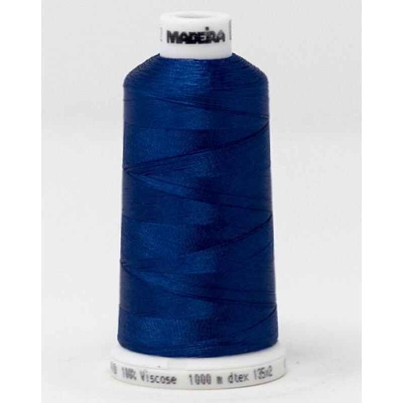 Madeira Classic Rayon 40, #1042 LAPIS 1000m Embroidery Thread