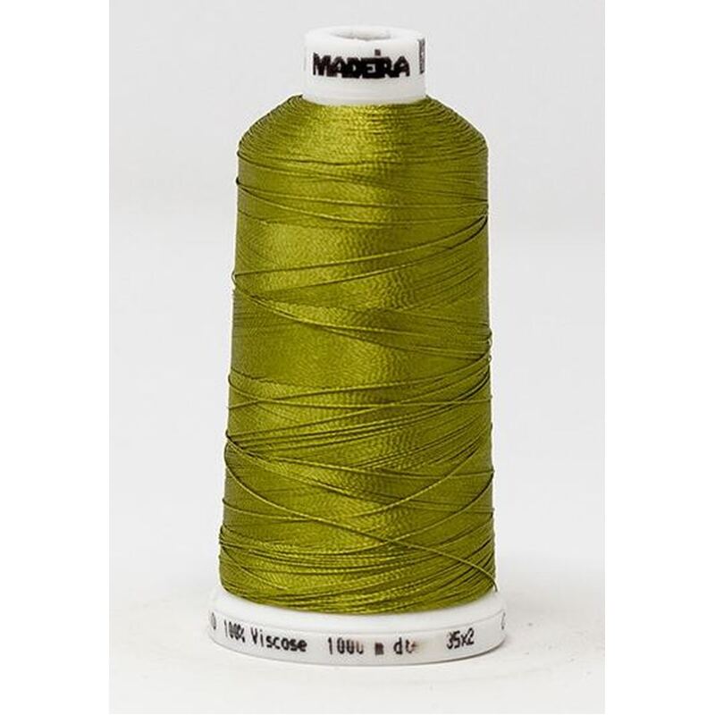 Madeira Classic Rayon 40, #1106 GUACAMOLE 1000m Embroidery Thread