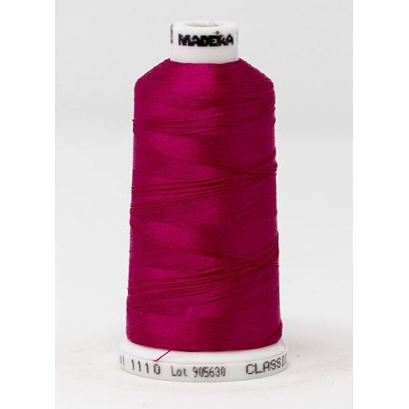 Madeira Classic Rayon 40, #1110 FUCHSIA 1000m Embroidery Thread