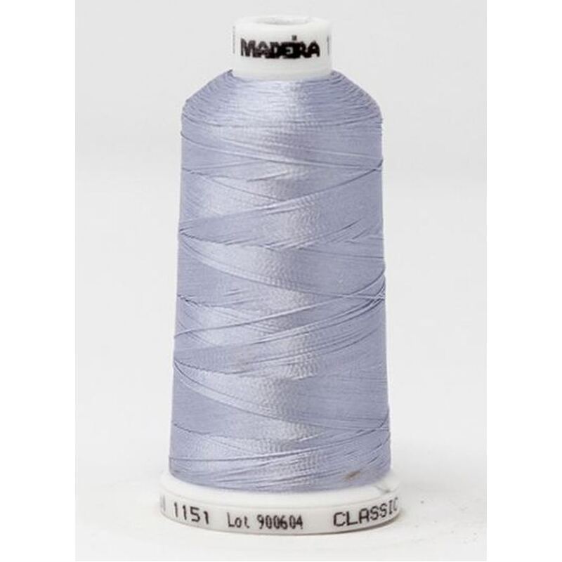 Madeira Classic Rayon 40, #1151 SILVER SAND 1000m Embroidery Thread