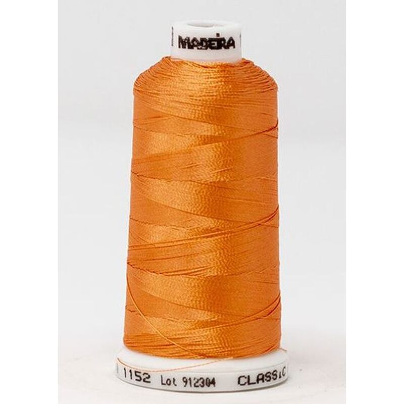 Madeira Classic Rayon 40, #1152 PEACH TEA 1000m Embroidery Thread