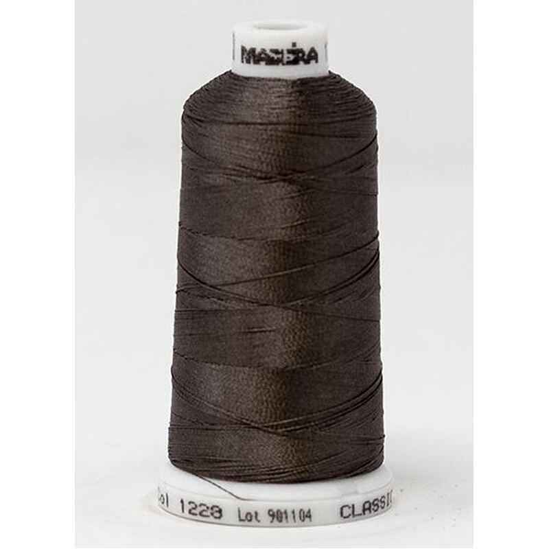 Madeira Classic Rayon 40, #1228 MINK 1000m Embroidery Thread