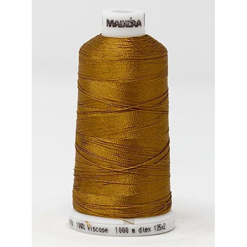 Madeira Classic Rayon 40, #1256 TEDDY BEAR 1000m Embroidery Thread