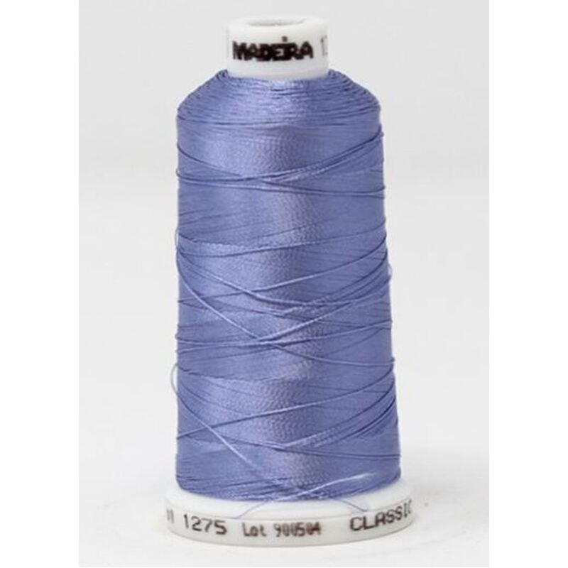 Madeira Classic Rayon 40, #1275 PERIWINKLE 1000m Embroidery Thread