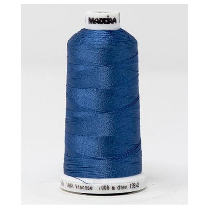 Madeira Classic Rayon 40, #1276 LIGHT DENIM 1000m Embroidery Thread