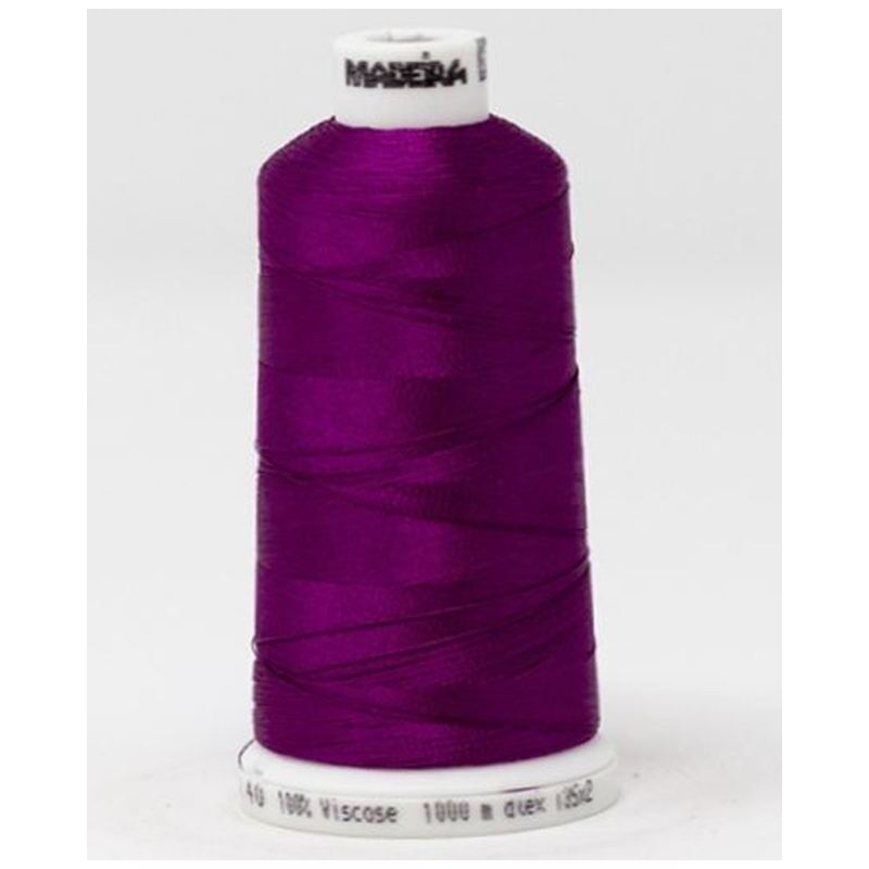 Madeira Classic Rayon 40, #1310 MAGENTA 1000m Embroidery Thread