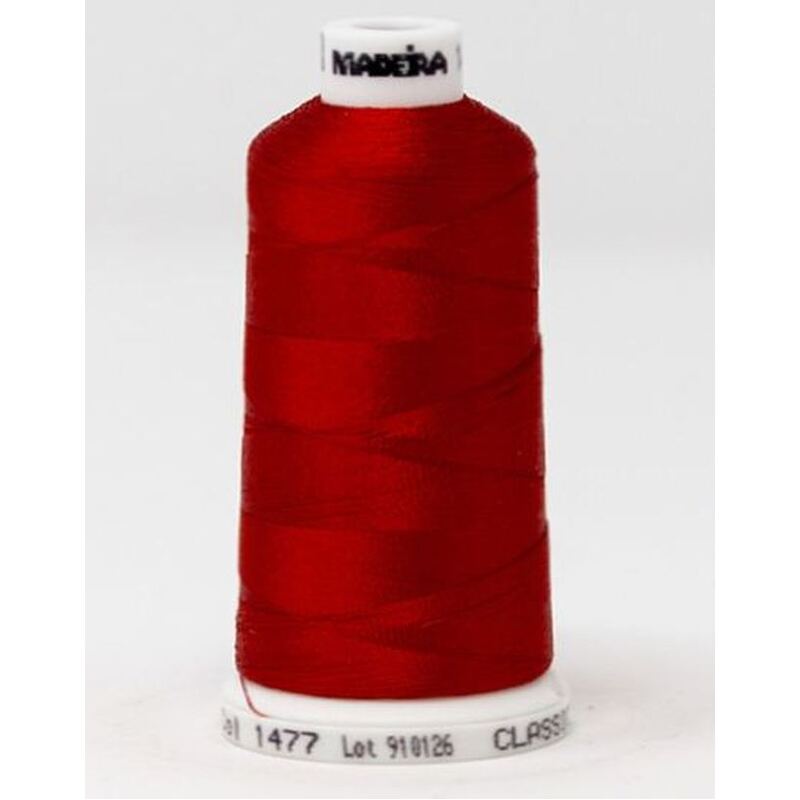 Madeira Classic Rayon 40, #1477 SALSA 1000m Embroidery Thread