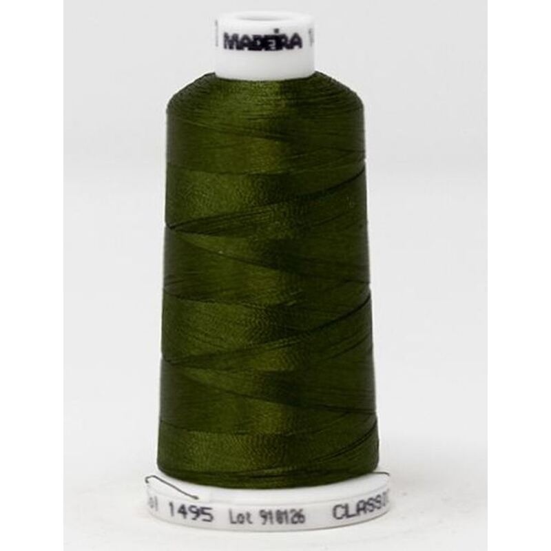 Madeira Classic Rayon 40, #1495 SAFARI 1000m Embroidery Thread