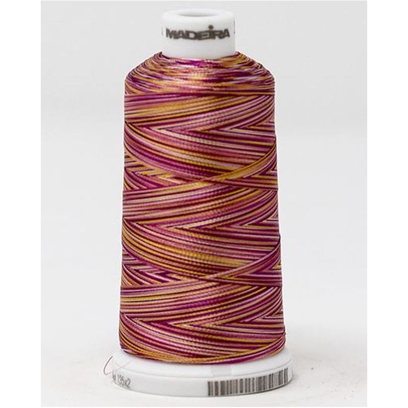 Madeira Classic Rayon 40, #2000 PINK ASTRO 1000m Variegated Embroidery Thread