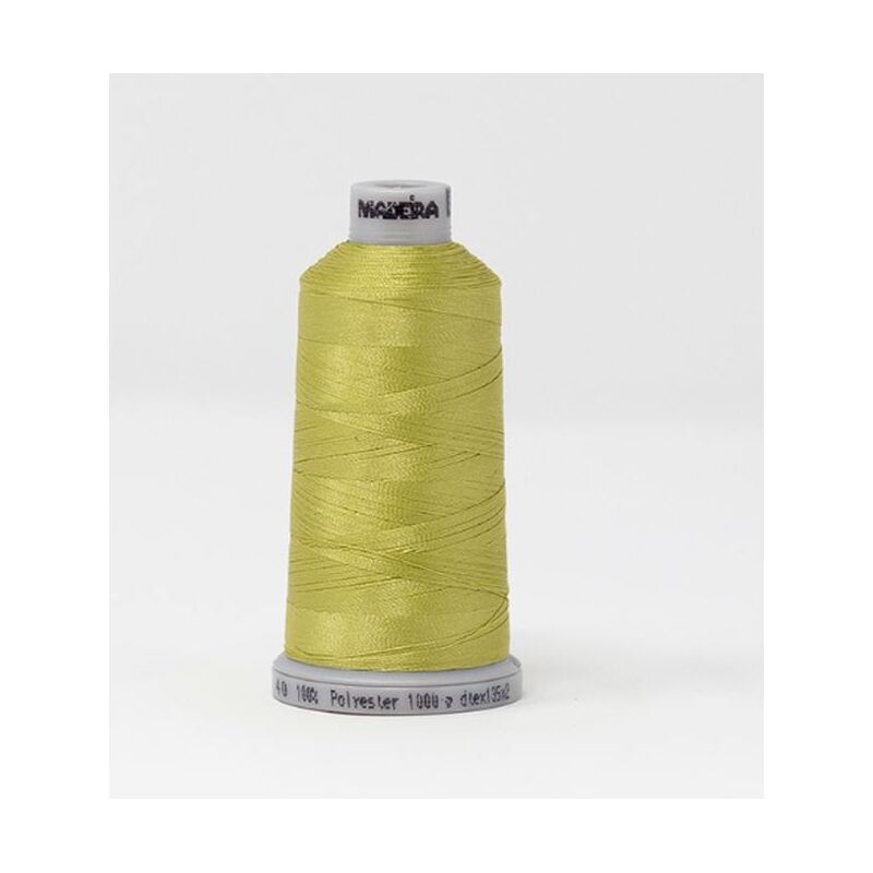 #1552 GOLDEN GREEN 1000m Madeira Polyneon 40 Embroidery Thread