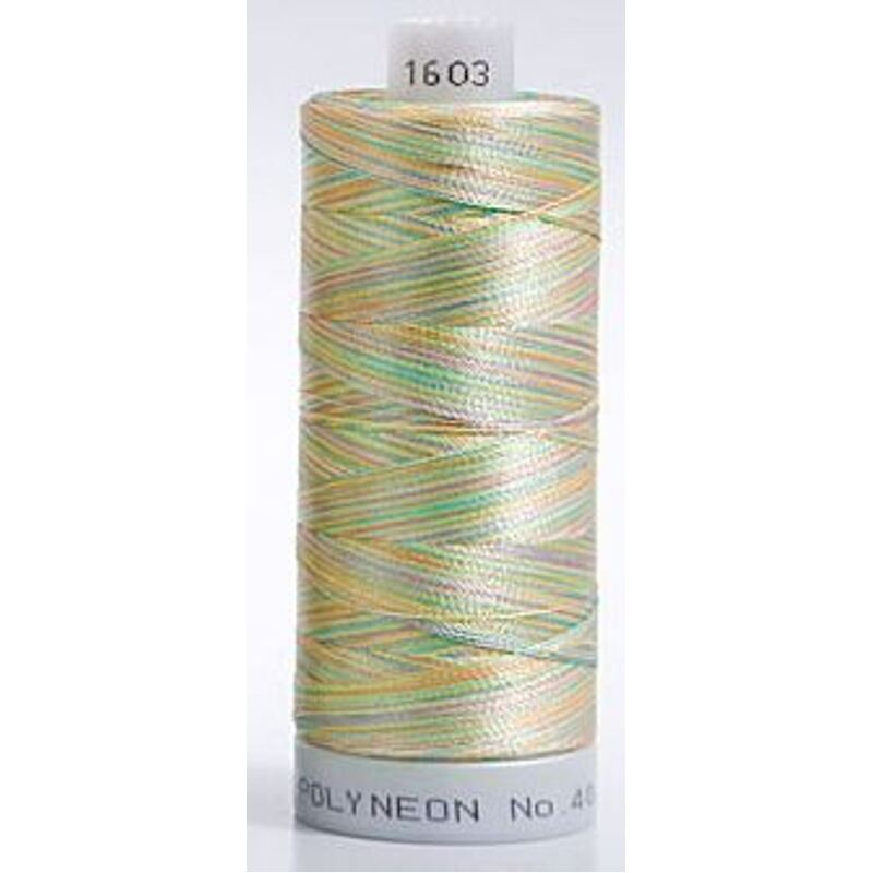 #1603 ASTRO BRIGHT PASTEL 1000m Madeira Polyneon 40 Embroidery Thread