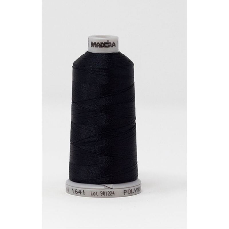 #1641 OBSIDIAN 1000m Madeira Polyneon 40 Embroidery Thread