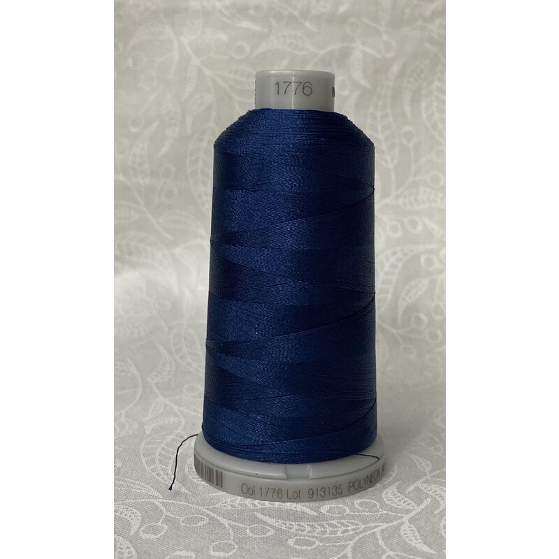 #1776 INDEPENDENCE BLUE 1000m Madeira Polyneon 40 Embroidery Thread