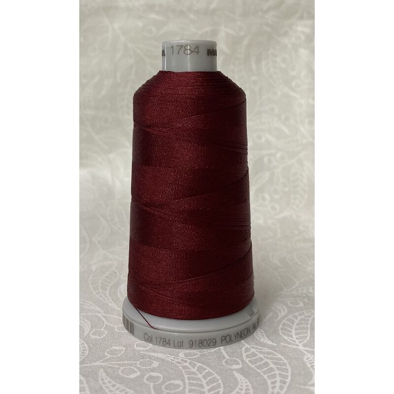 #1784 MERLOT 1000m Madeira Polyneon 40 Embroidery Thread