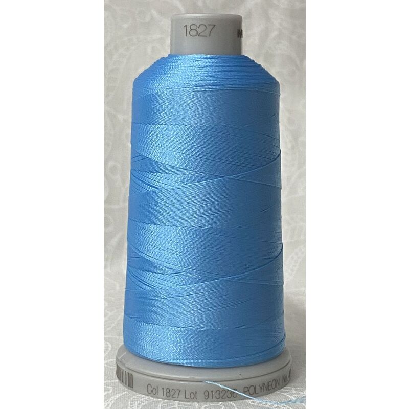 #1827 SWIMMING POOL 1000m Madeira Polyneon 40 Embroidery Thread