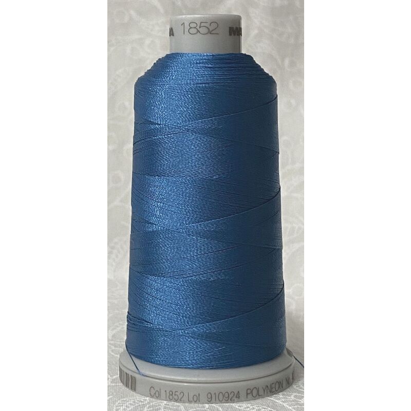 #1852 COBALT 1000m Madeira Polyneon 40 Embroidery Thread