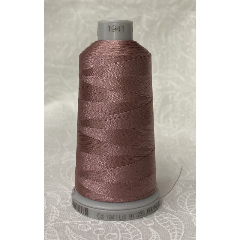 #1941 MAUVE 1000m Madeira Polyneon 40 Embroidery Thread