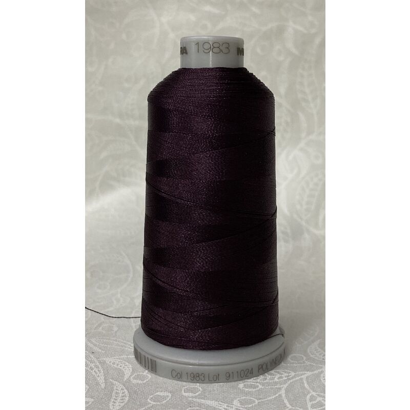 #1983 EGGPLANT 1000m Madeira Polyneon 40 Embroidery Thread