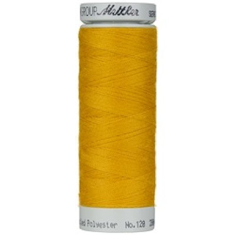 Mettler Seracycle, #0118 GOLD 200m 100% Recycled Polyester Thread