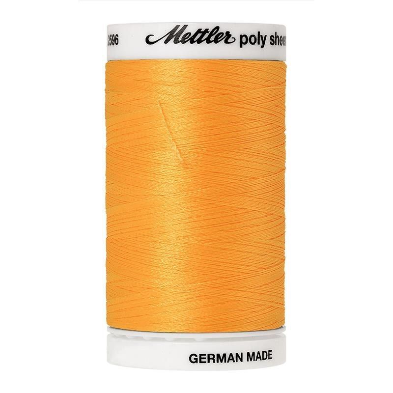 Mettler Poly Sheen #0706 SUNFLOWER 800m Trilobal Polyester Thread