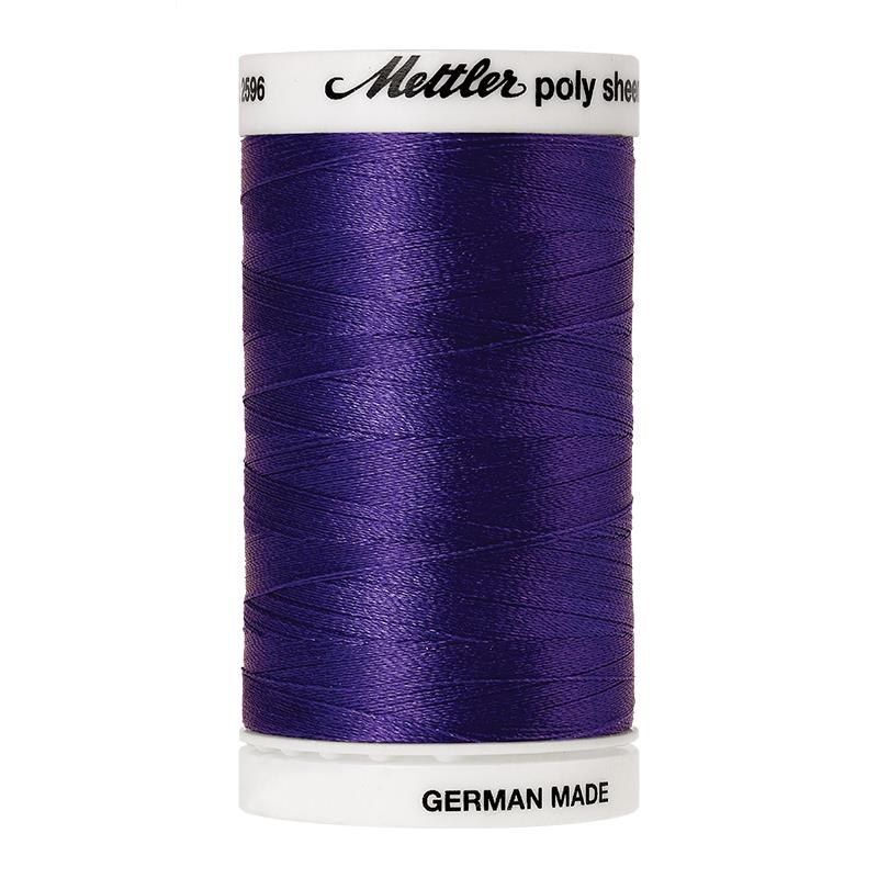 Mettler Poly Sheen #3541 VENETIAN BLUE 800m Trilobal Polyester Thread