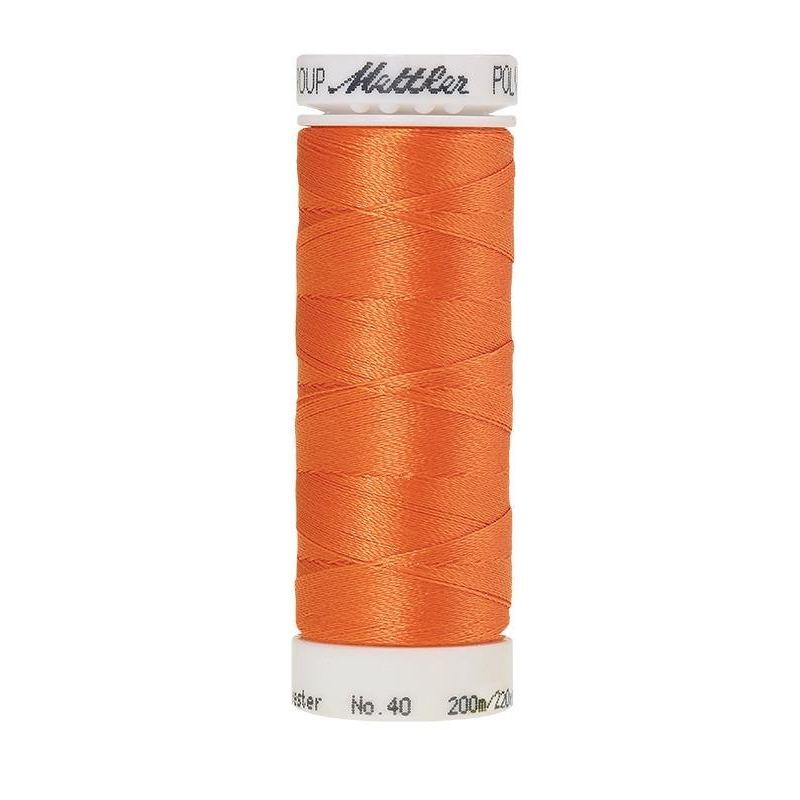 Mettler Poly Sheen #1220 APRICOT 200m Trilobal Polyester Thread