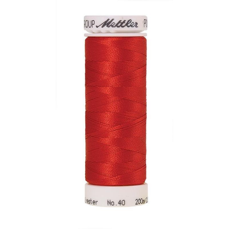 Mettler Poly Sheen #1703 POPPY 200m Trilobal Polyester Thread