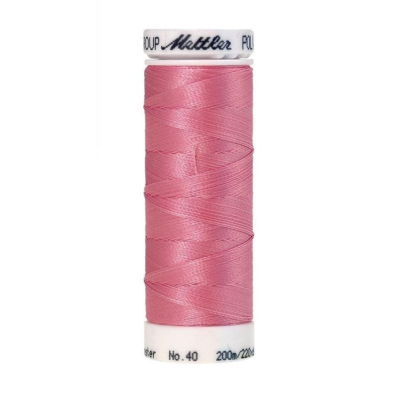 Mettler Poly Sheen #2560 AZALEA PINK 200m Trilobal Polyester Thread