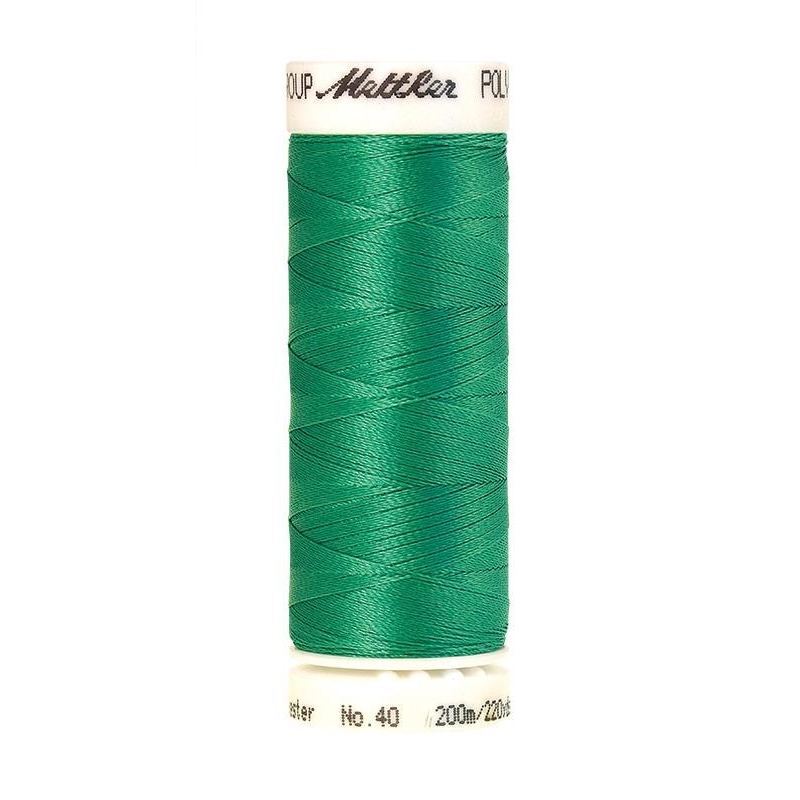 Mettler Poly Sheen #5210 TRELLIS GREEN 200m Trilobal Polyester Thread