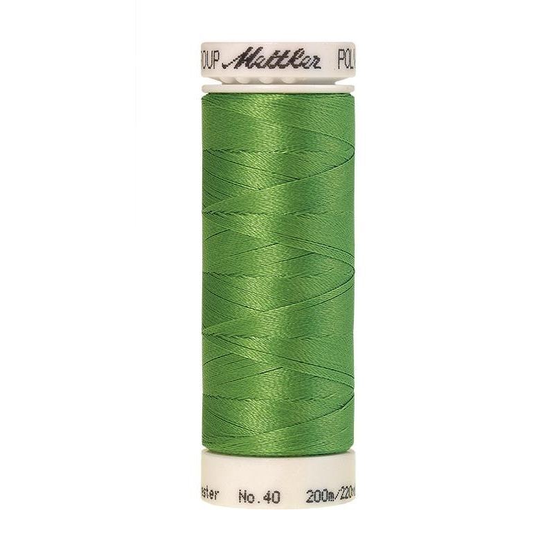 Mettler Poly Sheen #5610 BRIGHT MINT 200m Trilobal Polyester Thread