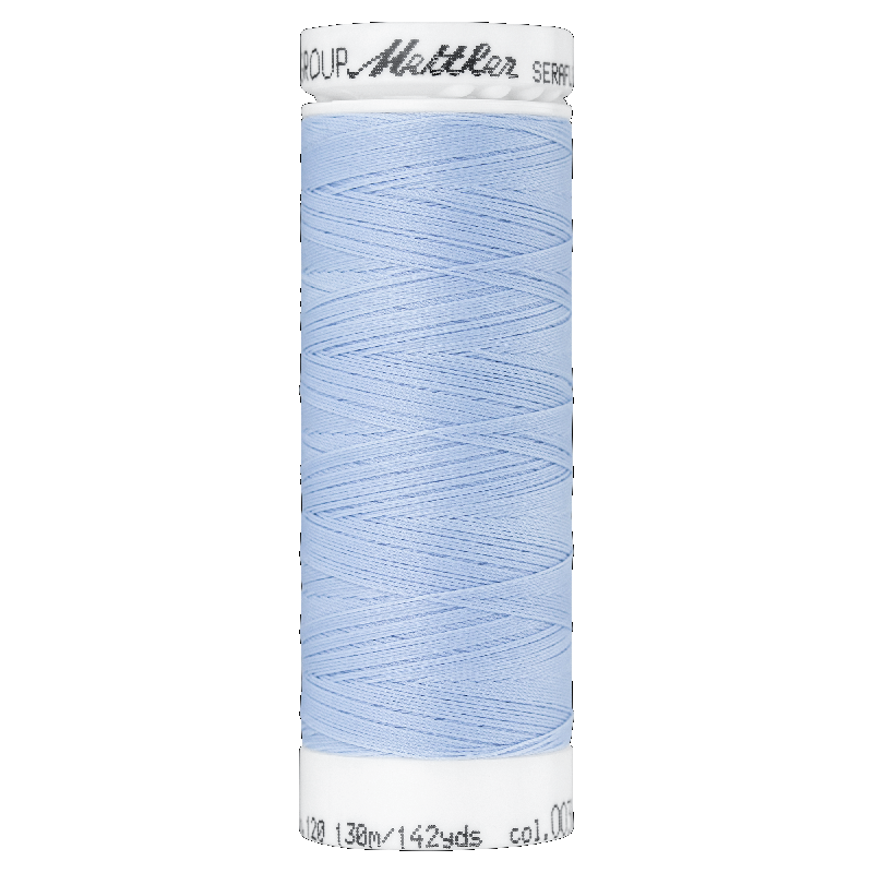 Mettler Seraflex 120, #0036 SKYLIGHT 130m Elastic Sewing Thread