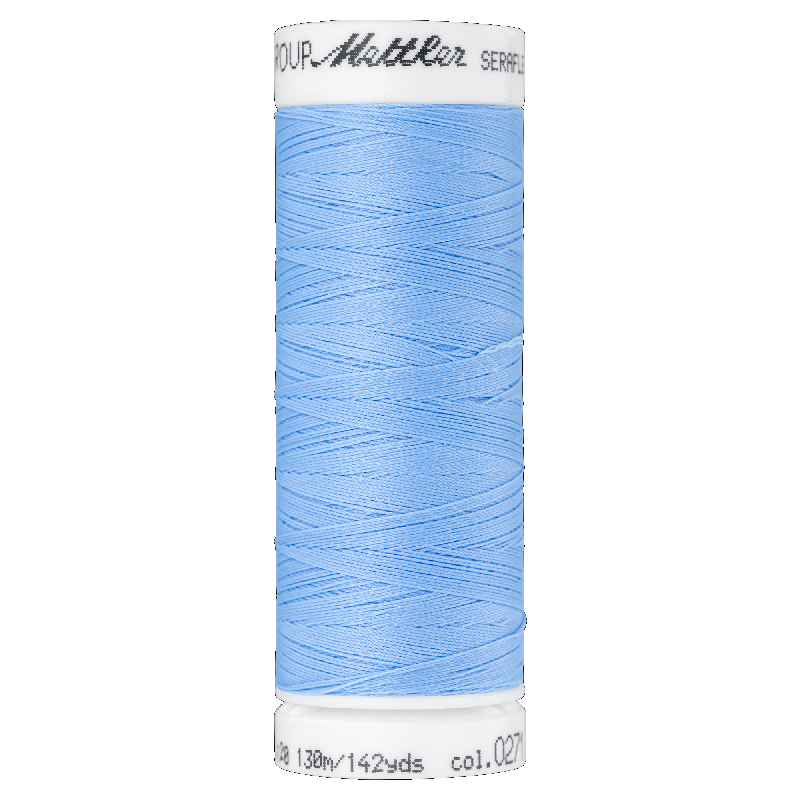 Mettler Seraflex 120, #0271 WINTER FROST 130m Elastic Sewing Thread