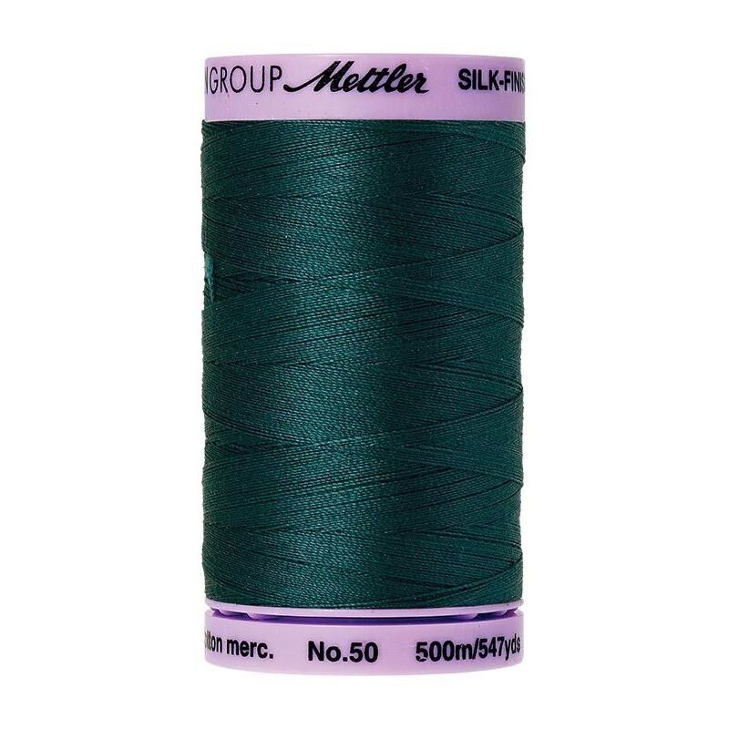 Mettler Silk-finish Cotton 50, #0314 SPRUCE 500m Thread (Old #0852)