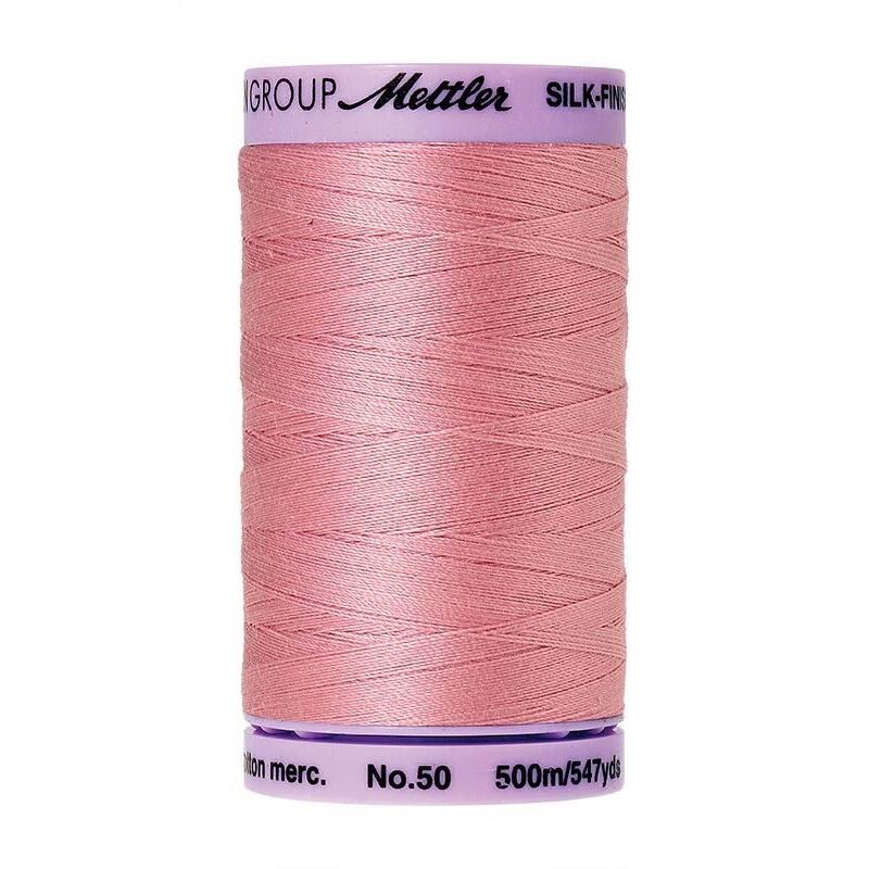 Mettler Silk-finish Cotton 50, #1057 ROSE QUARTZ 500m Thread (Old #0803)