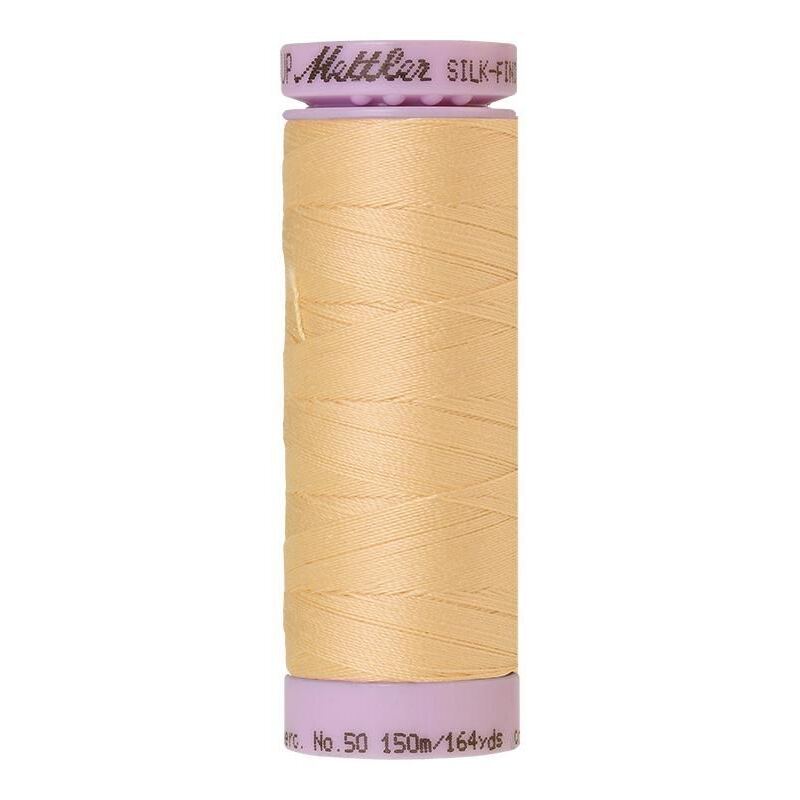 Mettler Silk-finish Cotton 50, #0130 CORNHUSK 150m Thread