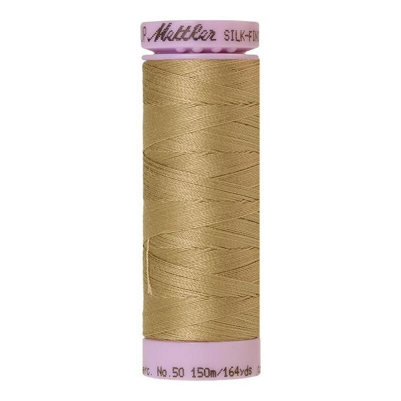 Mettler Silk-finish Cotton 50, #0267 DARK RATTAN 150m Thread (Old Colour #0783)