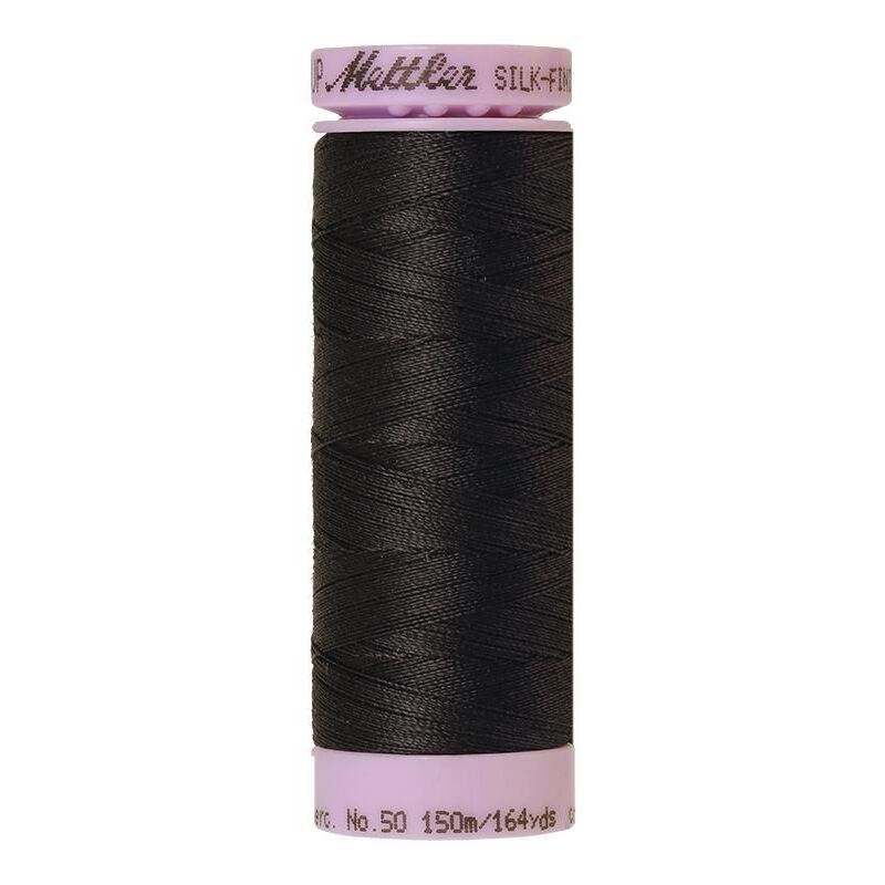 Mettler Silk-finish Cotton 50, #0348 MOLE GRAY 150m Thread (Old Colour #0758)