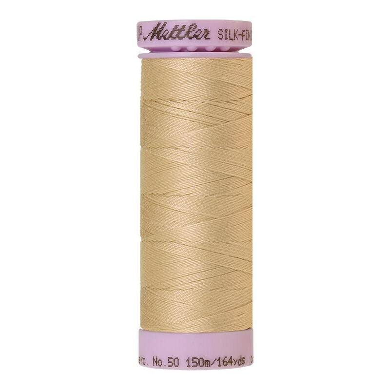 Mettler Silk-finish Cotton 50, #0537 OAT FLAKES 150m Thread (Old Colour #0781)