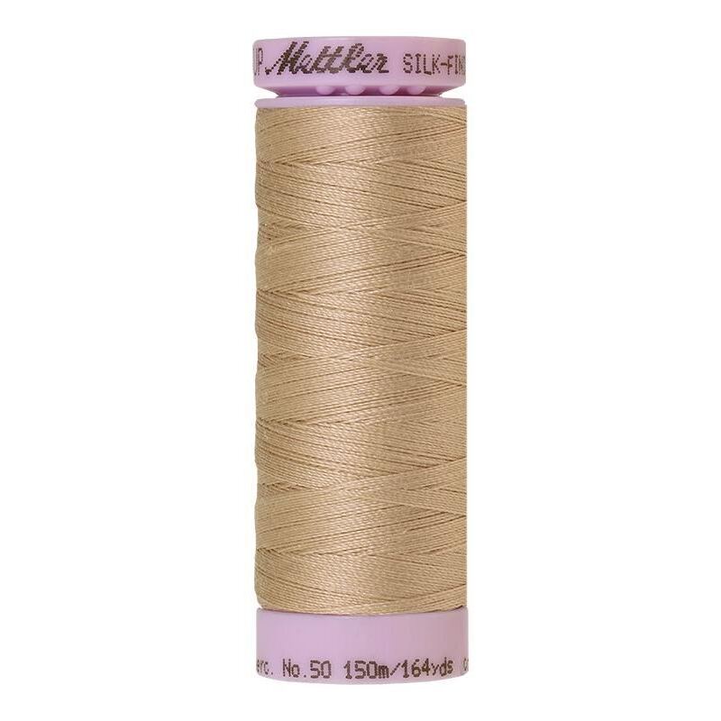 Mettler Silk-finish Cotton 50, #0538 STRAW 150m Thread (Old Colour #0844)