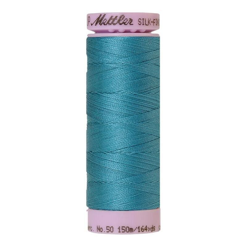 Mettler Silk-finish Cotton 50, #0722 GLACIER BLUE 150m Thread (Old Colour #0563)