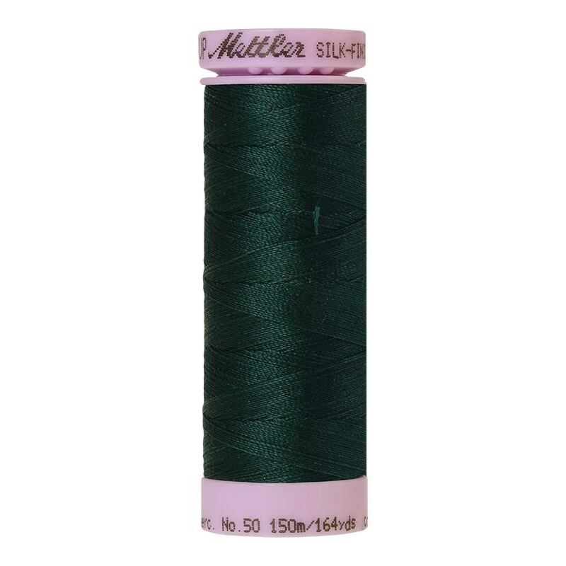 Mettler Silk-finish Cotton 50, #0757 SWAMP 150m Thread (Old Colour #0850)