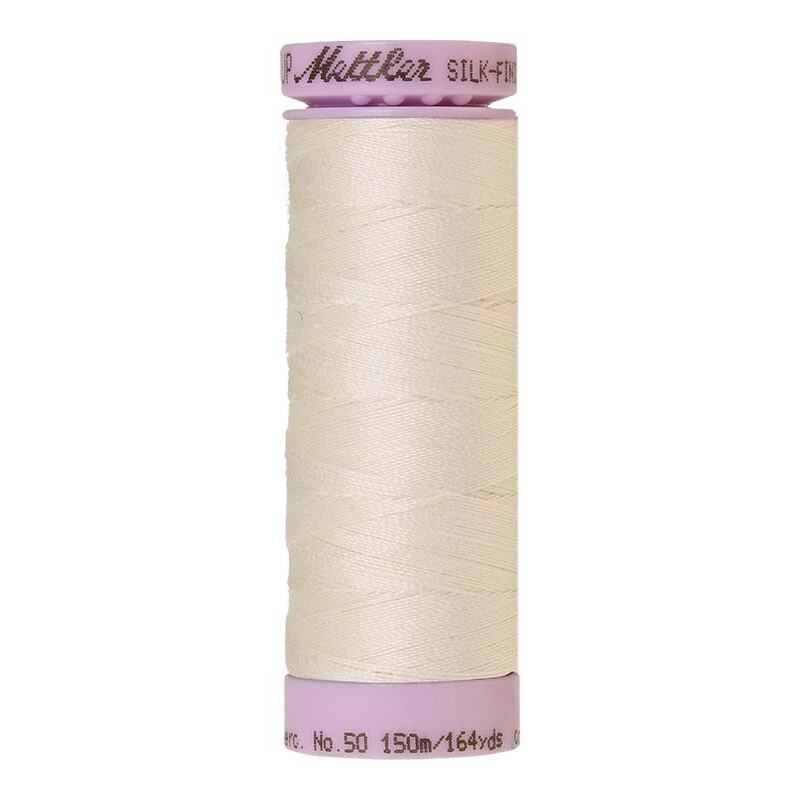 Mettler Silk-finish Cotton 50, #0778 MUSLIN 150m Thread (Old Colour #0810)