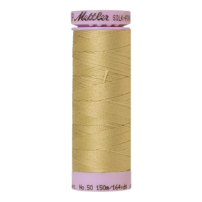 Mettler Silk-finish Cotton 50, #0857 NEW WHEAT 150m Thread (Old Colour #0520)